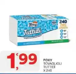 Sisa Foxy tovaglioli tuttidì x240 offerta