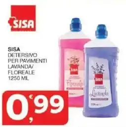 Sisa Sisa detersivo per pavimenti lavanda/ floreale offerta