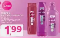 Sisa Sunsilk balsamo/shampoo! crema offerta