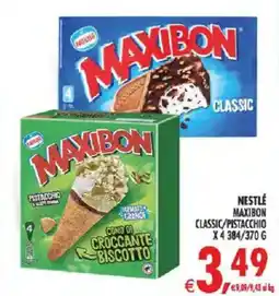 Deco Supermercati Nestlé maxibon classic/pistacchio x4 offerta