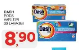 Sisa Dash DASH PODS VARI TIPI 30 LAVAGGI offerta
