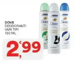 Sisa Dove deodoranti offerta