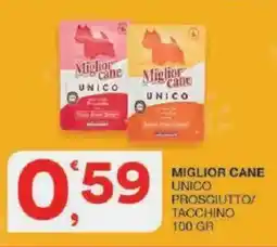 Sisa Miglior cane unico prosciutto/ tacchino offerta