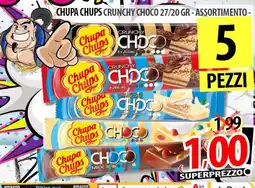 Il Genio Supermercato Chupa chups crunchy choco offerta