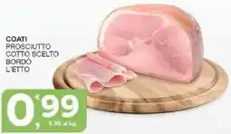 Sisa Coati prosciutto cotto scelto bordò l'etto offerta
