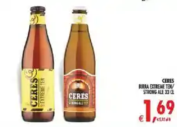Deco Supermercati Ceres birra extreme ten/ strong ale offerta