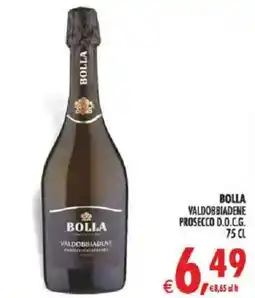 Deco Supermercati Bolla valdobbiadene prosecco d.o.c.g. offerta