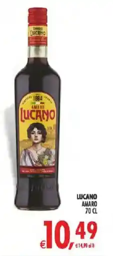 Deco Supermercati Lucano amaro offerta