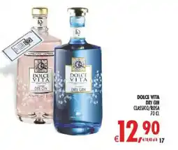 Deco Supermercati Dolce vita dry gin classico/rosa offerta