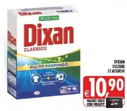 Deco Supermercati Dixan fustone offerta