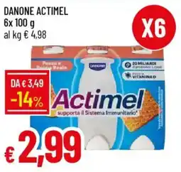 Galassia Danone actimel offerta