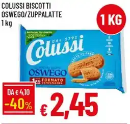 Galassia Colussi biscotti oswego/zuppalatte offerta