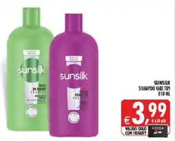 Deco Supermercati Sunsilk shampoo offerta