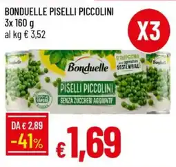 Galassia Bonduelle piselli piccolini offerta