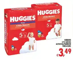 Deco Supermercati Huggies little movers mutandina/pannolini offerta