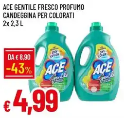 Galassia Ace gentile fresco profumo candeggina per colorati offerta