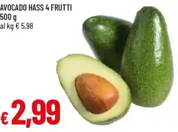 Galassia Avocado hass 4 frutti offerta