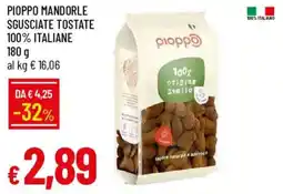Galassia Pioppo mandorle sgusciate tostate 100% italiane offerta