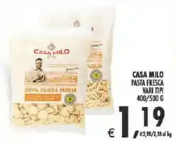 Deco Supermercati Casa milo pasta fresca offerta