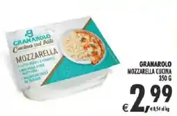 Deco Supermercati Granarolo mozzarella cucina offerta