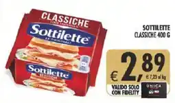 Deco Supermercati Sottilette classiche offerta
