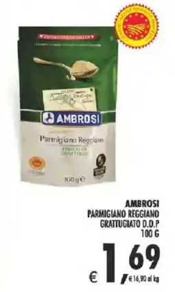 Deco Supermercati Ambrosi parmigiano reggiano grattugiato d.o.p offerta