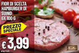 Galassia Fior di scelta hamburger di suino offerta