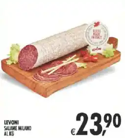 Deco Supermercati Levoni salame milano offerta