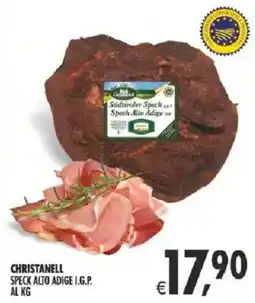 Deco Supermercati Christanell speck alto adige i.g.p. offerta