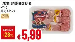 Galassia Martini spiedini di suino offerta