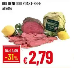 Galassia Goldenfood roast-beef offerta