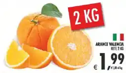 Deco Supermercati Arance valencia offerta