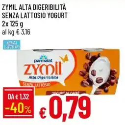 Galassia Zymil alta digeribilità senza lattosio yogurt offerta