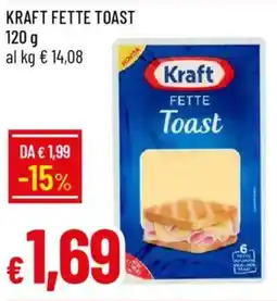 Galassia Kraft fette toast offerta