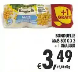 Deco Supermercati Bonduelle mais offerta