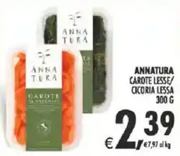 Deco Supermercati Annatura carote lesse/ cicoria lessa offerta
