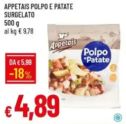 Galassia Appetais polpo e patate surgelato offerta