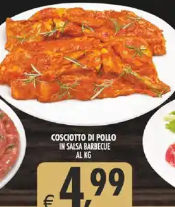 Deco Supermercati Cosciotto di pollo in salsa barbecue offerta