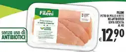 Deco Supermercati Fileni petto di pollo a fette no antibiotico lenta crescita offerta