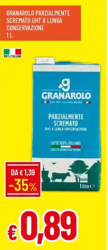 Galassia Granarolo parzialmente scremato uht a lunga conservazione offerta