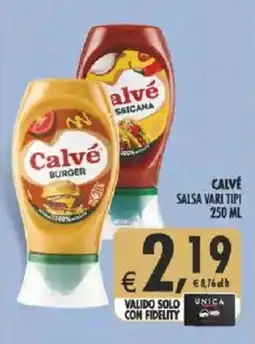Deco Supermercati Calvé salsa offerta