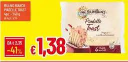 Galassia Mulino bianco piadelle toast offerta