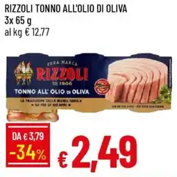 Galassia Rizzoli tonno all'olio di oliva offerta