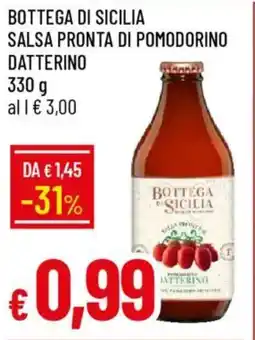 Galassia Bottega di sicilia salsa pronta di pomodorino datterino offerta