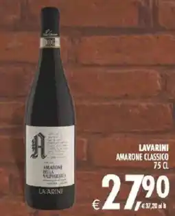 Deco Supermercati Lavarini amarone classico offerta