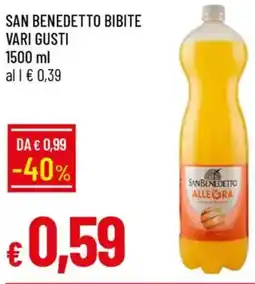 Galassia San benedetto bibite offerta
