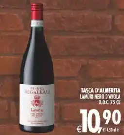 Deco Supermercati Tasca d'almerita lamuri nero d'avola d.o.c. offerta