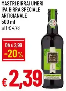 Galassia Mastri birrai umbri ipa birra speciale artigianale offerta