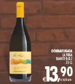 Deco Supermercati Donnafugata la fuga bianco d.o.c offerta