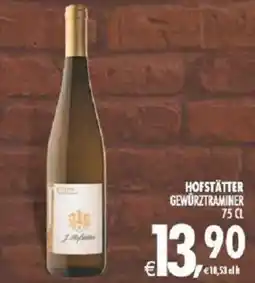 Deco Supermercati Hofstätter gewürztraminer offerta